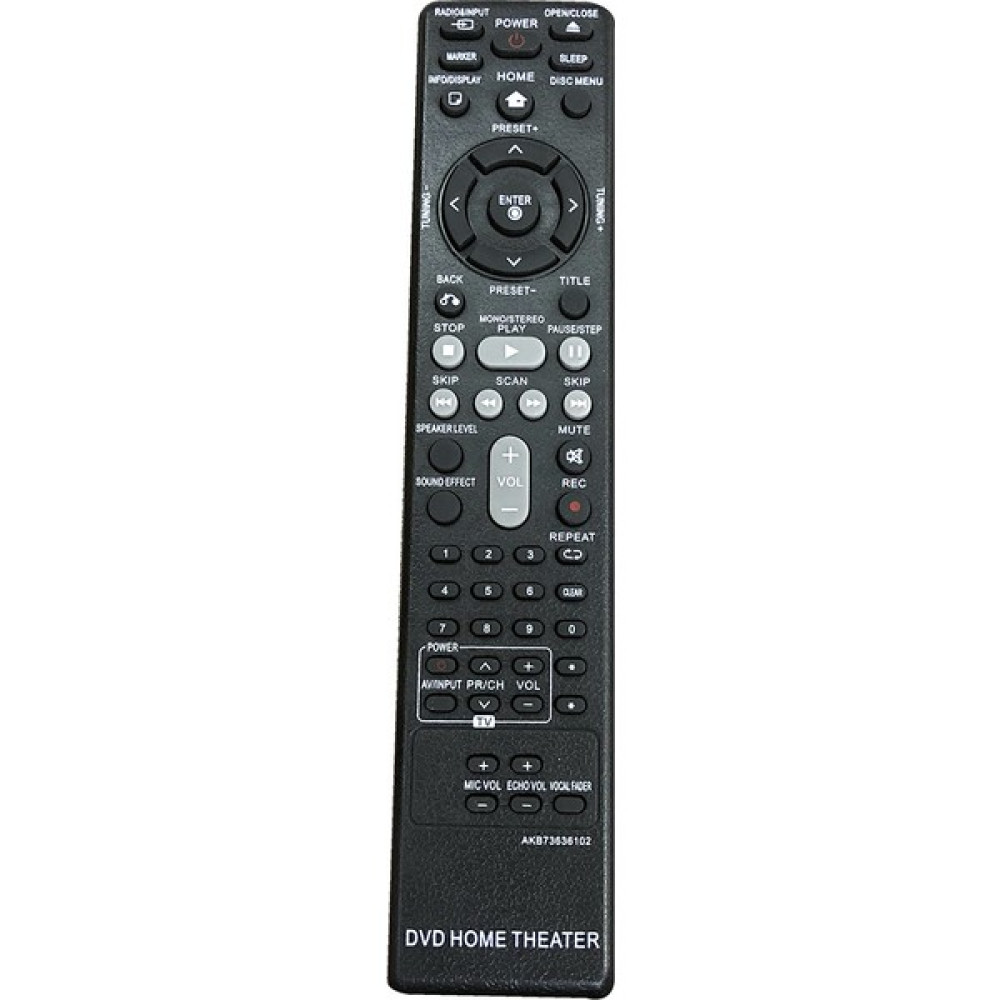 Lg DVD Ev Tiyatrosu Uzaktan Kumanda AKB73636102 Değiştirme Için TV Aksesuarları Fiyatı