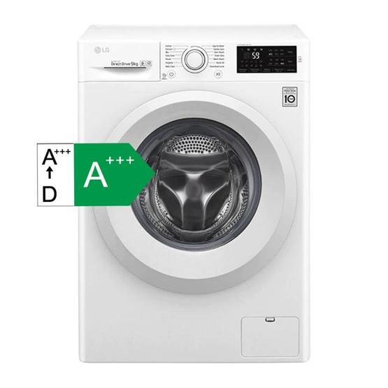 LG F4J5VNP3W A +++ Sınıfı 9 Kg Yıkama 1400 Devir Çamaşır Makinesi Beyaz Çamaşır Makineleri Fiyatı