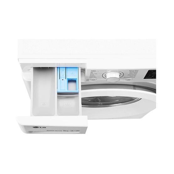 LG F4J5VNP3W A +++ Sınıfı 9 Kg Yıkama 1400 Devir Çamaşır Makinesi Beyaz