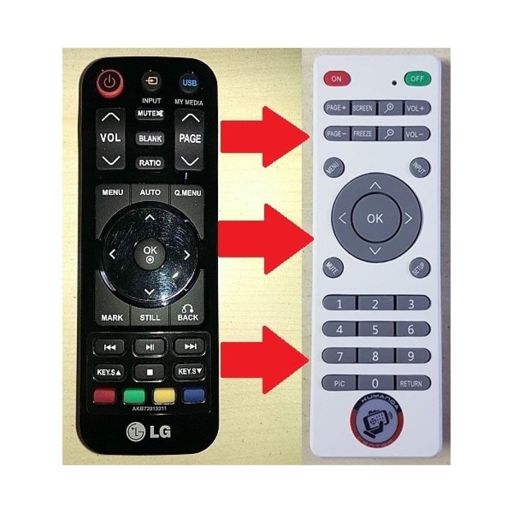 Lg HW300-HW301-BX327 Projeksiyon Kumandası Oto Boyaları Fiyatı