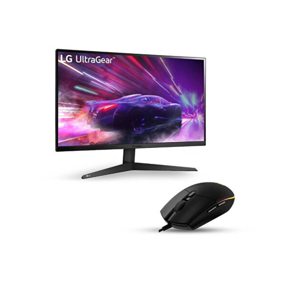 LG UltraGear 24Gq50F-B 24" 165 Hz 1 ms FreeSync Gaming Monitör ve Logitech G G102 Gaming Mouse Monitör Fiyatı