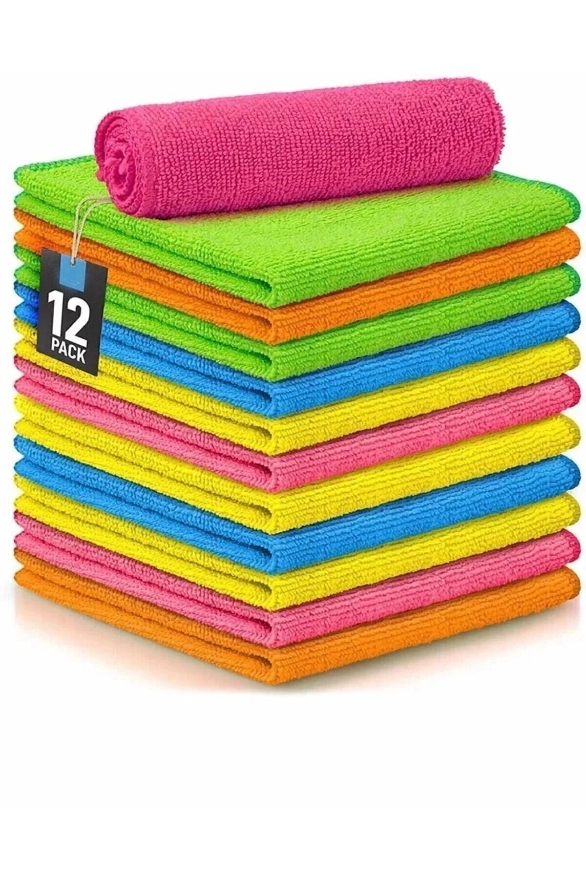 Lİ-BU HOME DECOR CONCEPT Mikrofiber Bez 12li" Mutfak Havlusu Fiyatı