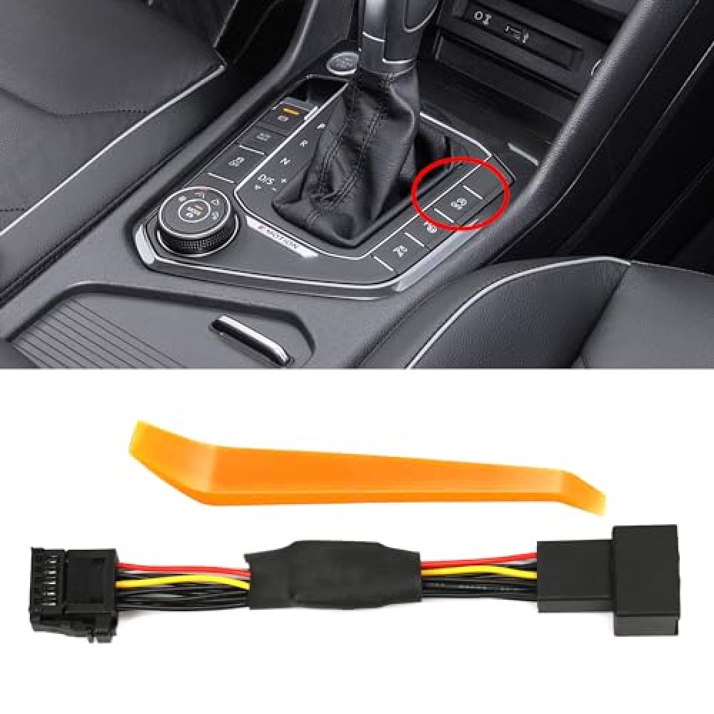 LIAMORFE Auto Start Stop Eliminator Engine System Harness Cable for VW New Tiguan Delete/Disable/Eliminator, Memory/Auto-Off/Original Factory 3 Modes