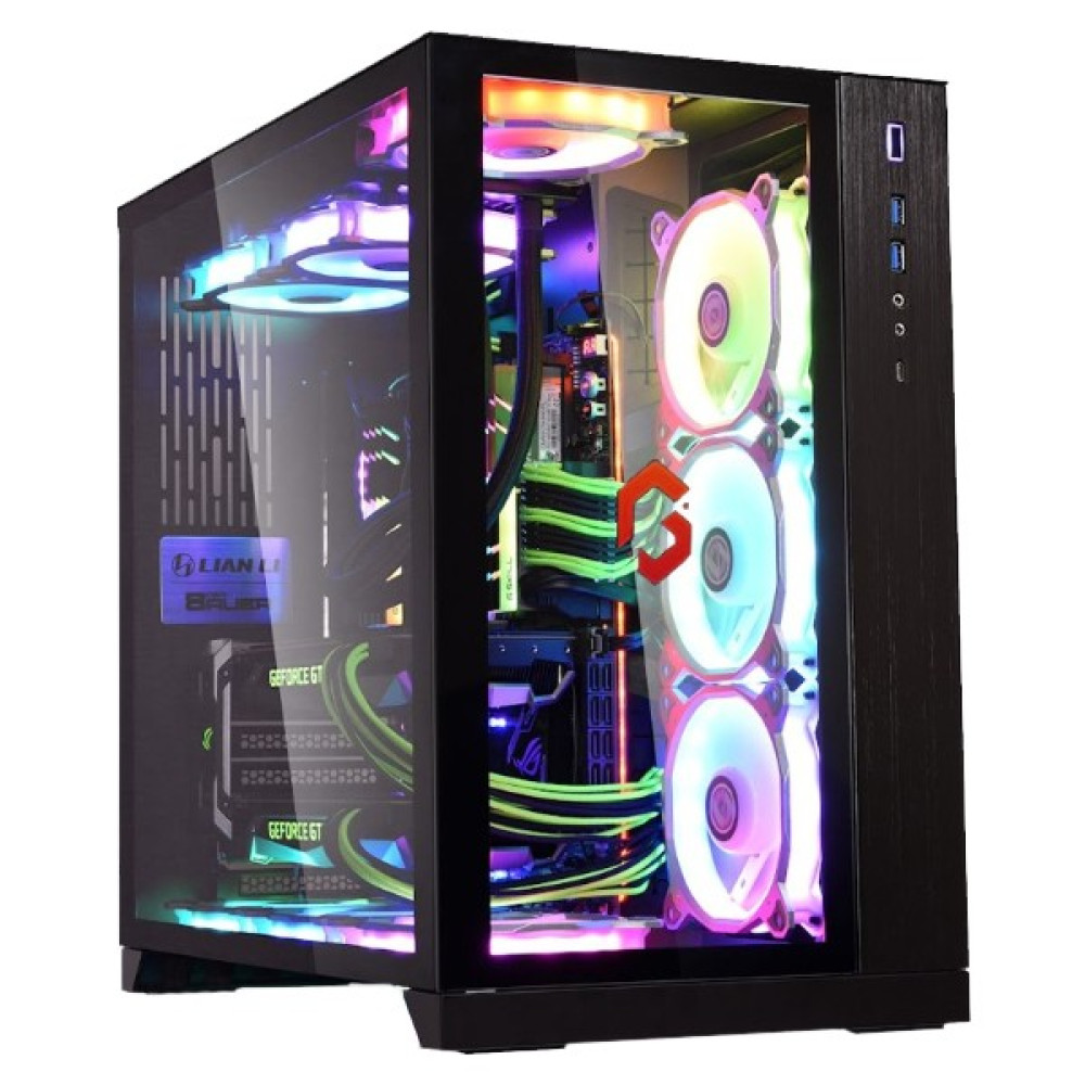 Lian Li Gameon Edition Dynamic Mid Tower Oyuncu Kasasi + Lian Li U-2 Falcon Glaze Rgb Kasa Fani PC Kasaları Fiyatı