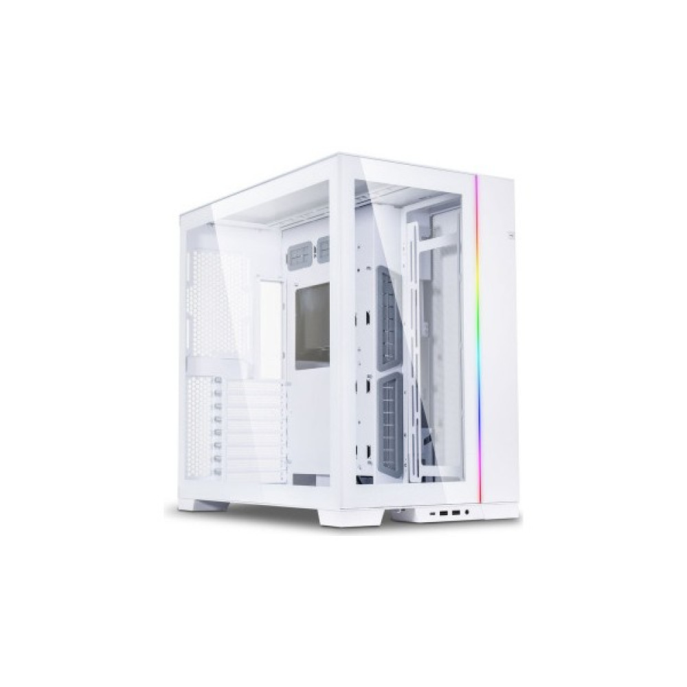 Lian Li O11 Dynamic Evo White O11DEW Temperli Cam ARGB USB Type-C Beyaz E-ATX Mid-Tower Gaming (Oyuncu) Kasa PC Kasaları Fiyatı