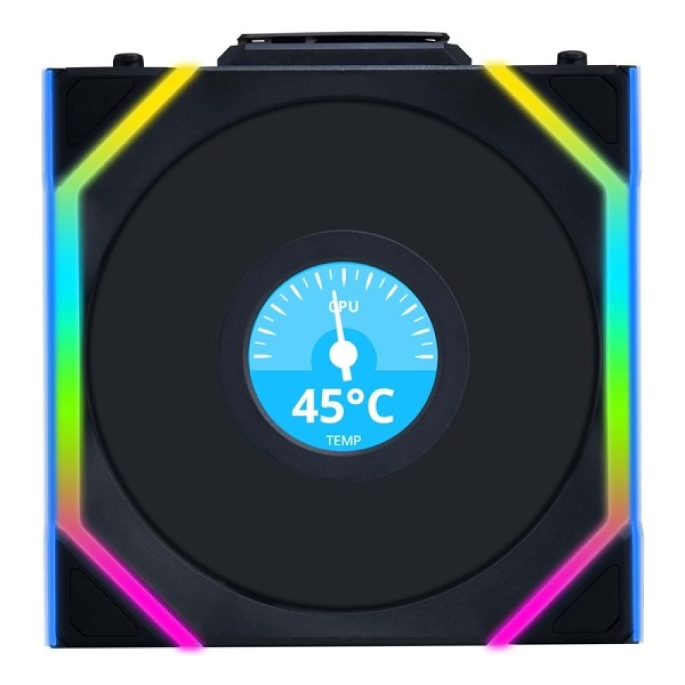 Lian Li Unı Fan Reverse Sl Wıreless LCD 1X120MM Siyah Kasa Fanı (G99.12RSLLCD1W1B.00) Oto Boyaları Fiyatı