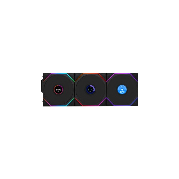 Lian Li Unı Fan Reverse Tl Wıreless LCD 3X120MM Siyah Kasa Fanı (G99.12RTLLCD1W3B.00) Diğer Fiyatı