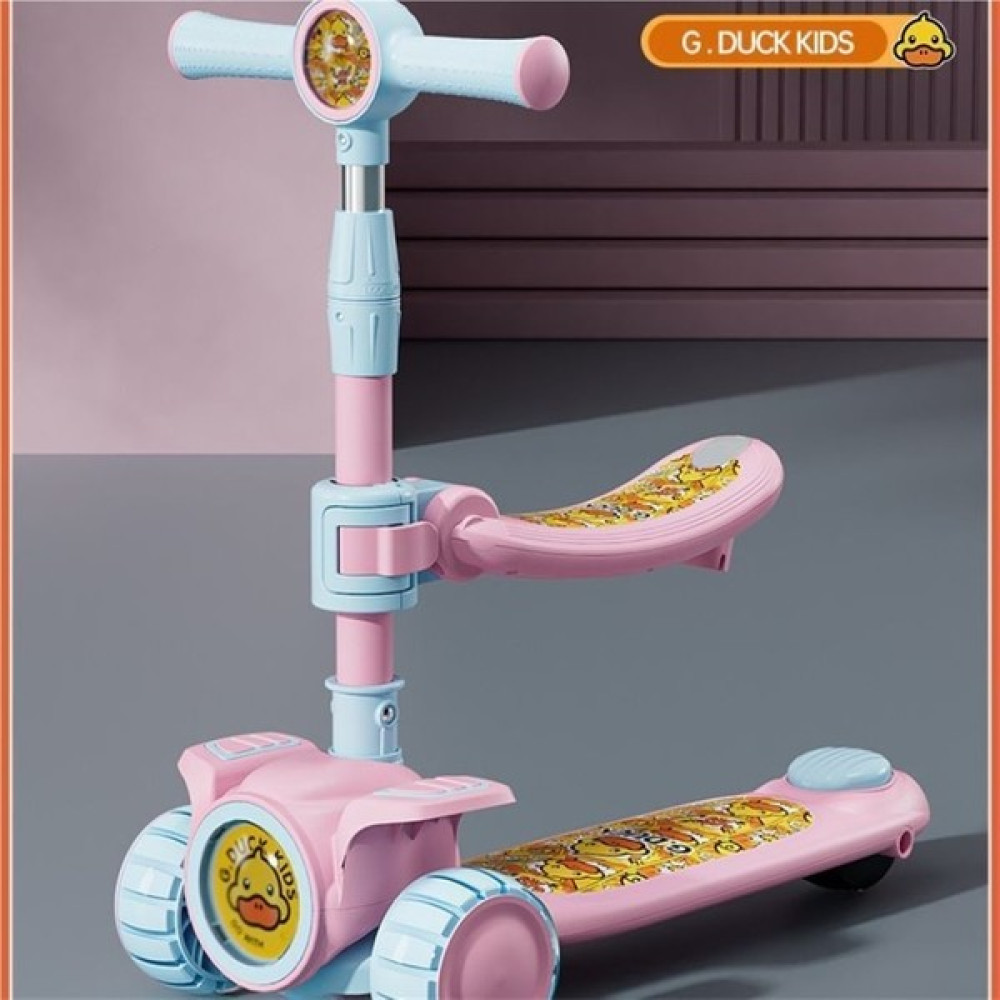 Liandai Hb Çocuk Scooterı Sürgülü Katlanır Scooter (Yurt Dışından) - Açık Pembe Açık Hava, Deniz ve Spor Oyuncakları Fiyatı