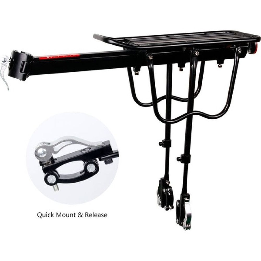 Liangduo Shop Hızlı Montaj Stili Deemount Alüminyum Alaşımlı 50 kg Bagaj Bisikletler Için Arka Taşıyıcı Gövde Mtb Bisiklet Arka Raf Bisiklet Bisikl... Bisiklet Aksesuarları Fiyatı