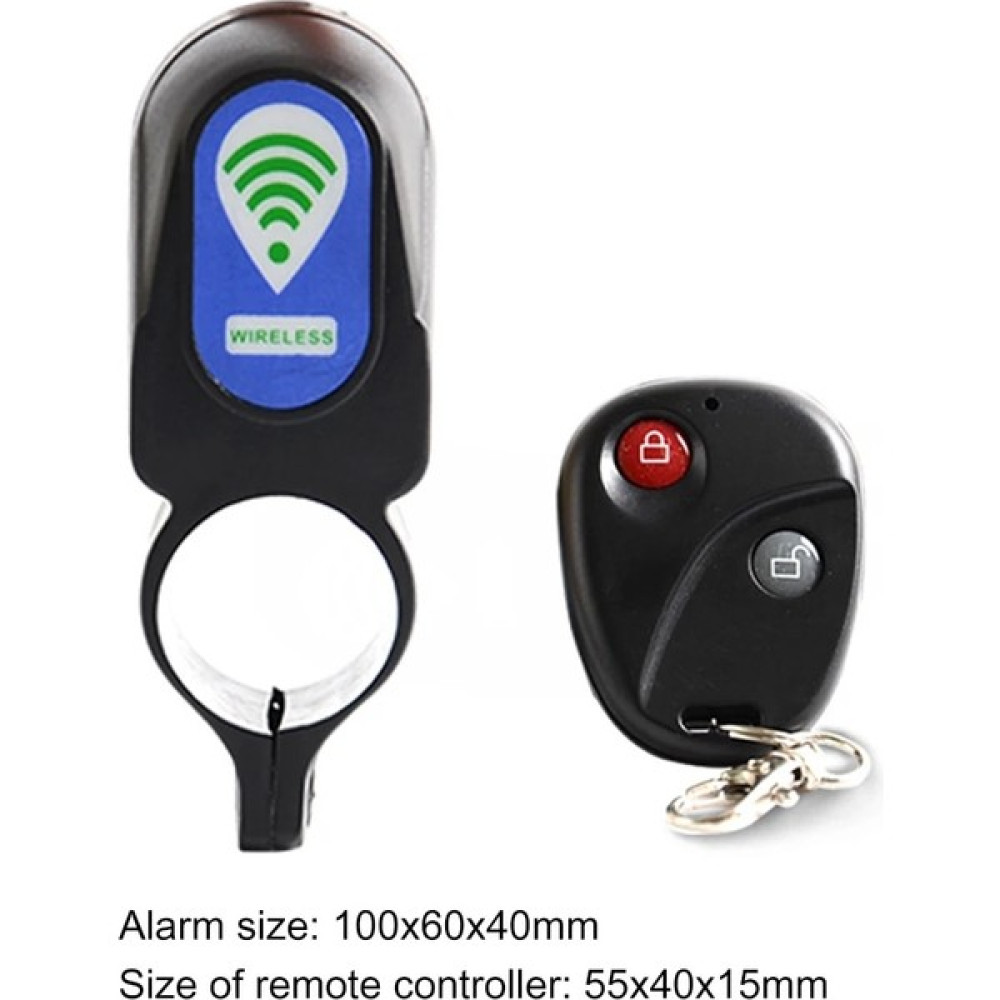Liangduo Shop Siyah Stil Kablosuz Bisiklet Hırsızlık Alarm Zili Uzaktan Kumandalı Scooter Elektrikli Korna Bisiklet Bisiklet Aksesuarları Için Güve... Bisiklet Aksesuarları Fiyatı