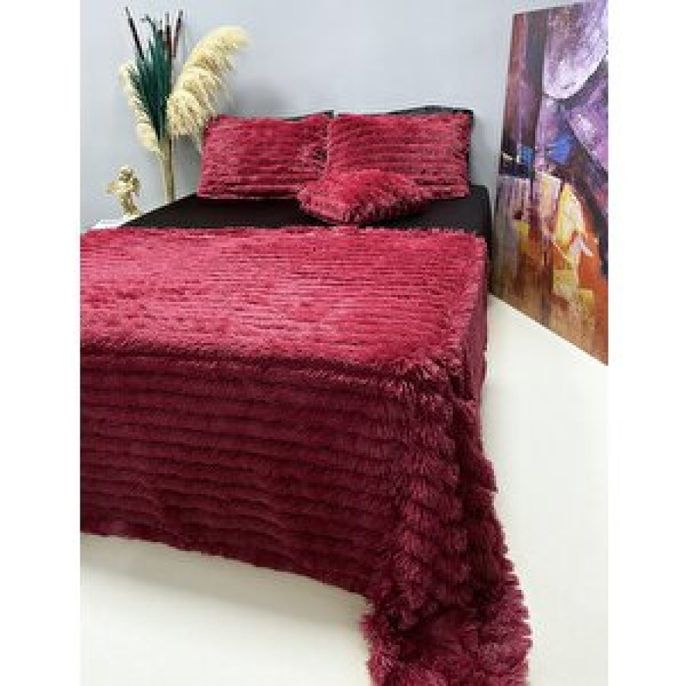 Liber Custom Design Sour Cherry Yatak Runner Takımı Yatak Örtüsü Kiremit Yatak Örtüsü Fiyatı