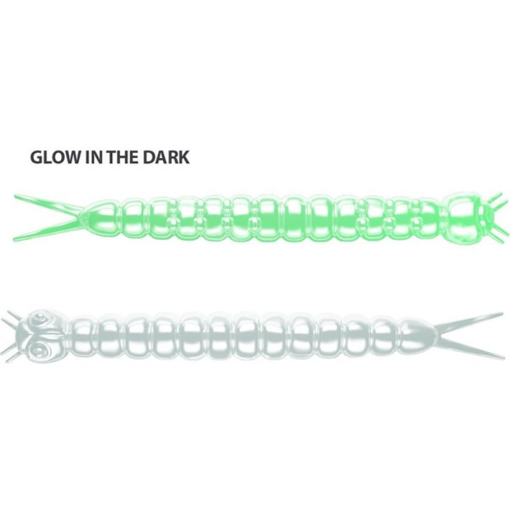 Libra Lures Slight Worm Garlic(Sarımsak Aromalı) Glow Uv Green 3.8 cm Suni Yem Oto Boyaları Fiyatı