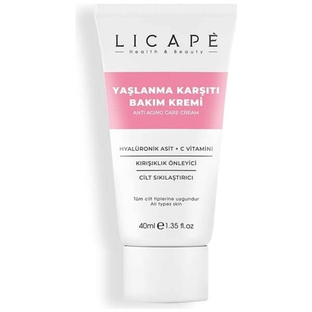 Licape Bakım Kremi 40ml Anti-Aging / Yaşlanma Karşıtı Fiyatı