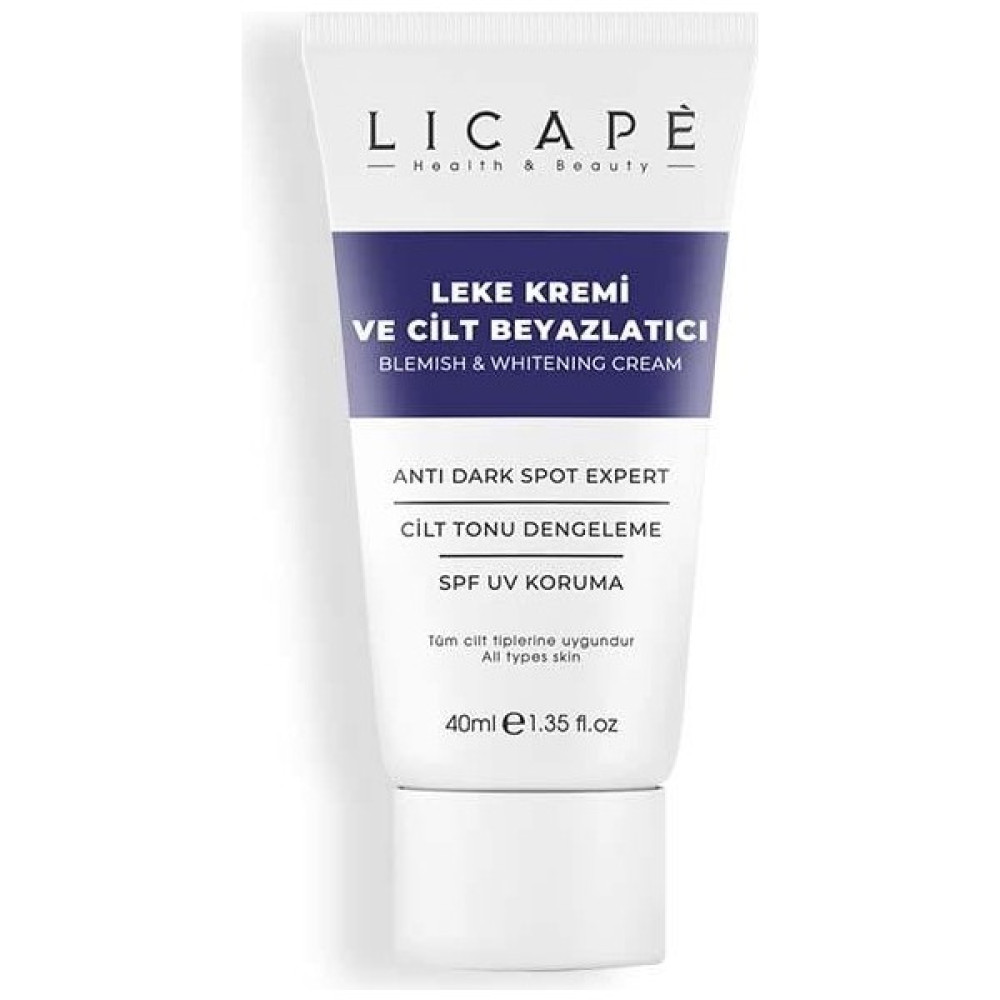 Licape Leke Kremi ve Cilt Beyazlatıcı Krem 40ml Leke Kremi Fiyatı