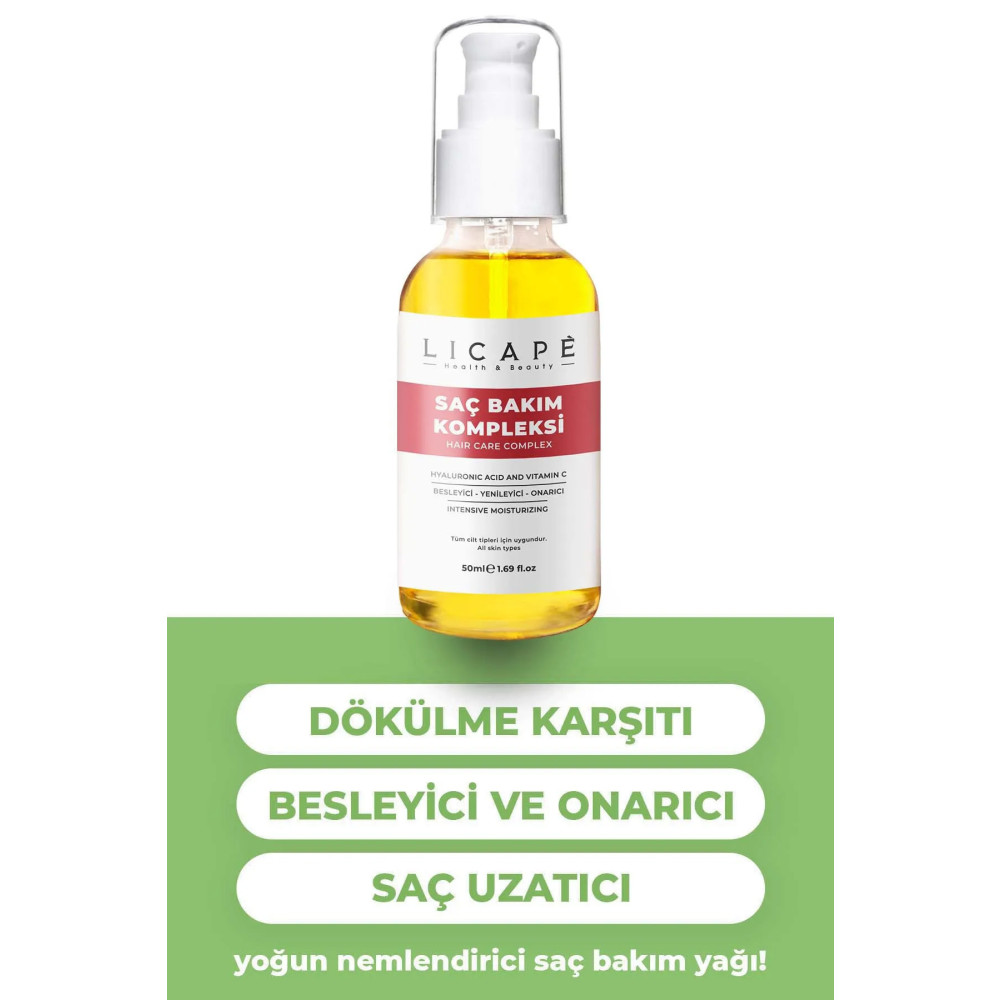Licape Saç Bakım Kompleksi 50ml Saç Bakım Maskeleri & Serumlar & Spreyler Fiyatı