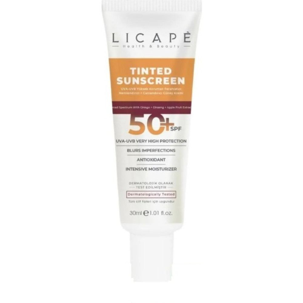 Licape Yüksek Koruma Tinted ( Kapatıcı ) 50 Spf Güneş Kremi Güneş Kremleri ve Losyonları Fiyatı