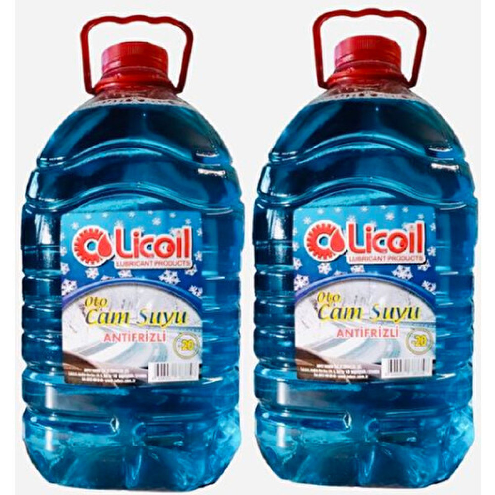 Licoil Antifrizli &Parfümlü&Şampuanlı Oto Cam Suyu 10 Lt -20c Derece Oto Kışlık Bakım Ürünleri Fiyatı