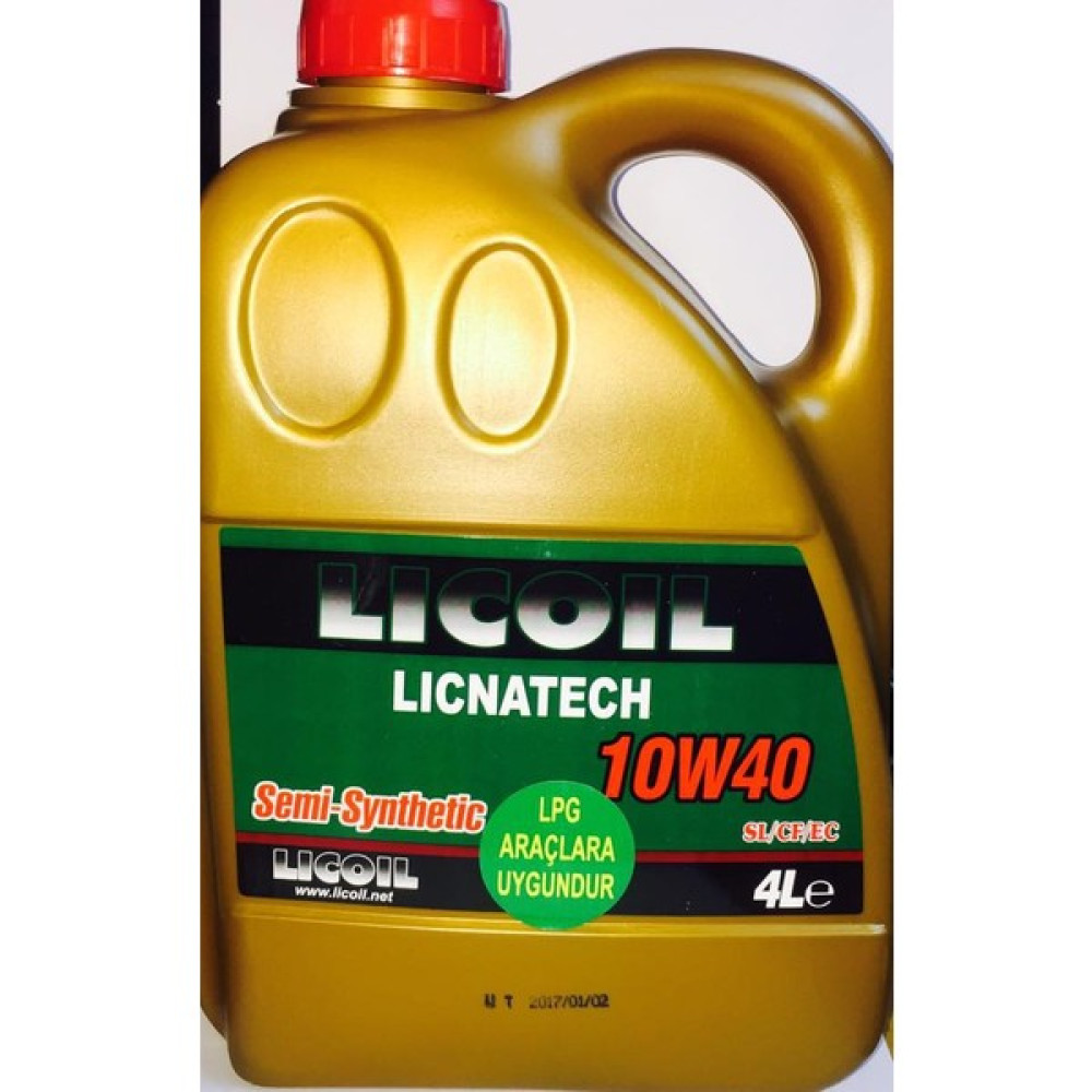 Licoil Semi Seyntetic 10W-40 LPG 4 Litre Motor Yağı ( Üretim Yılı: 2023) Motor Yağı Fiyatı