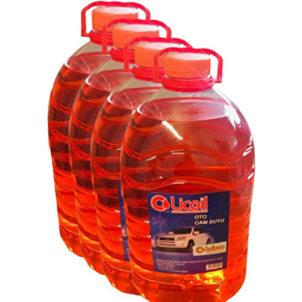 Licoil Yazlık Cam Suyu Parfümlü Şampuanlı 4 x 5 Litre Oto Kışlık Bakım Ürünleri Fiyatı