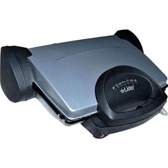 Lider LT44 2000 W 6 Adet Pişirme Kapasitesi Granit Tek Yönlü Plakalı Izgara ve Tost Makinesi Gri Tost Makineleri Fiyatı