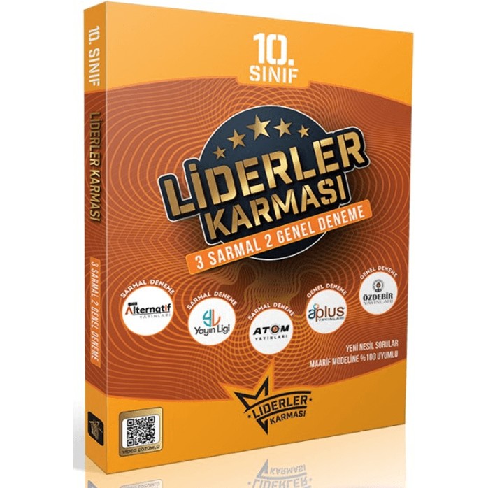 Liderler Karması 10. Sınıf 5 Deneme Seti - 2026 Model MEB Kazanımlarını Kapsayan Kitap Tüm Dersler Fiyatı