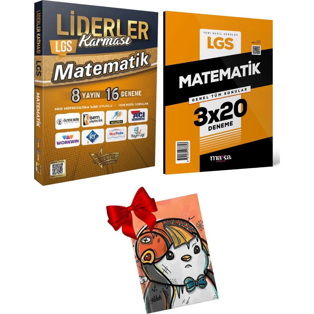 Liderler Karması 2025 Lgs Matematik Branş Deneme & Marka Yayınları Lgs 3X20 Matematik Deneme Seti Eğitim Setleri Fiyatı