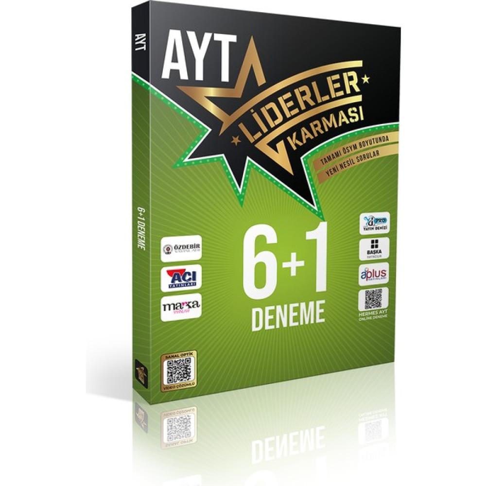 Liderler Karması AYT 2023 6+1 Deneme Seti Matematik Fiyatı