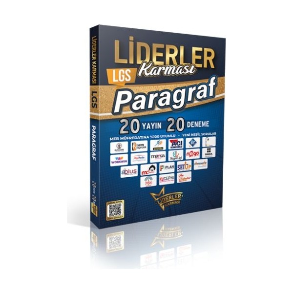 Liderler Karması Lgs Paragraf Denemeleri 20 Yayın 20 Deneme Diğer Fiyatı