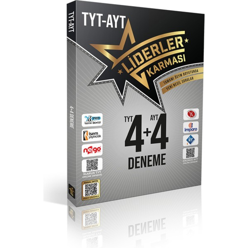 Liderler Karması TYT – AYT 2023 4+4 Deneme Seti Temel Yeterlilik Testi (TYT) Fiyatı