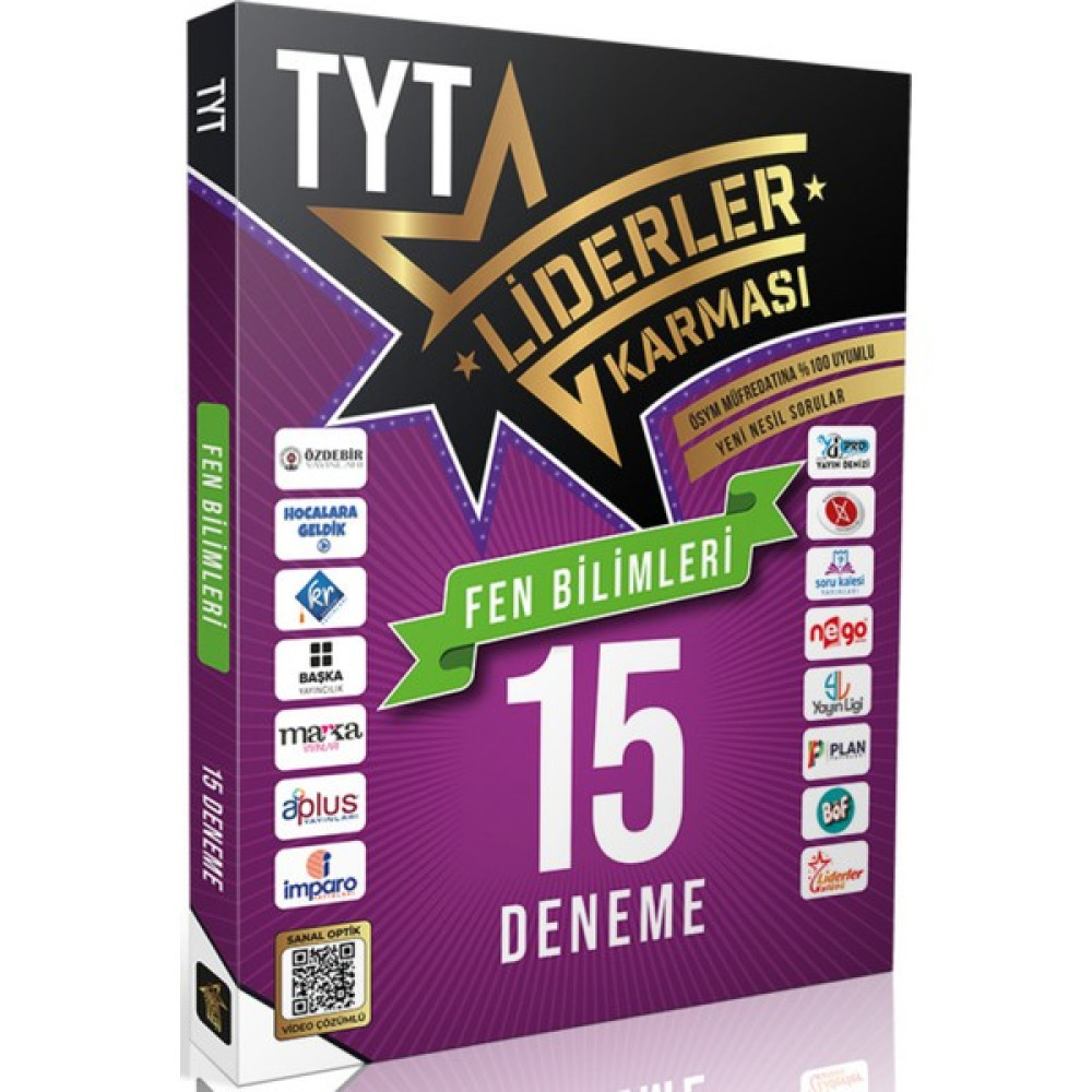 Liderler Karması TYT Fen Bilimleri Branş Denemeleri Ders Sınav Kitapları Fiyatı