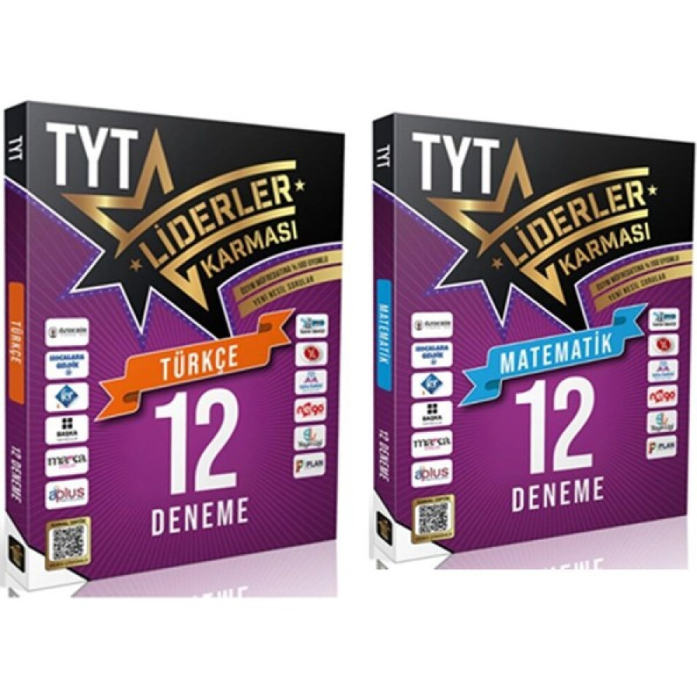 Liderler Karması Tyt Matematik ve Türkçe Deneme Seti 2 Kitap Temel Yeterlilik Testi (TYT) Fiyatı