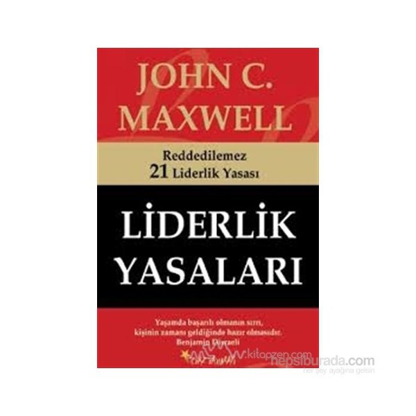 Liderlik Yasaları-John C. Maxwell Güncel - Genel Konular Fiyatı