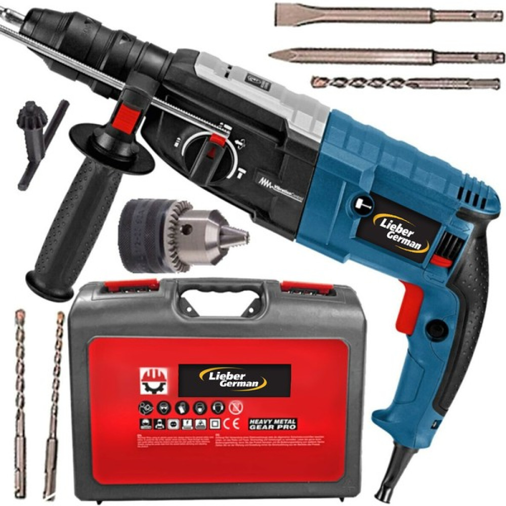 Lieber German Çantalı Kırıcı Delici 4100W 6,1joule Ghd 26MM Kırıcı 5 Parça Sds Uç Seti Hediyeli Kırıcı Deliciler & Kırıcılar Fiyatı