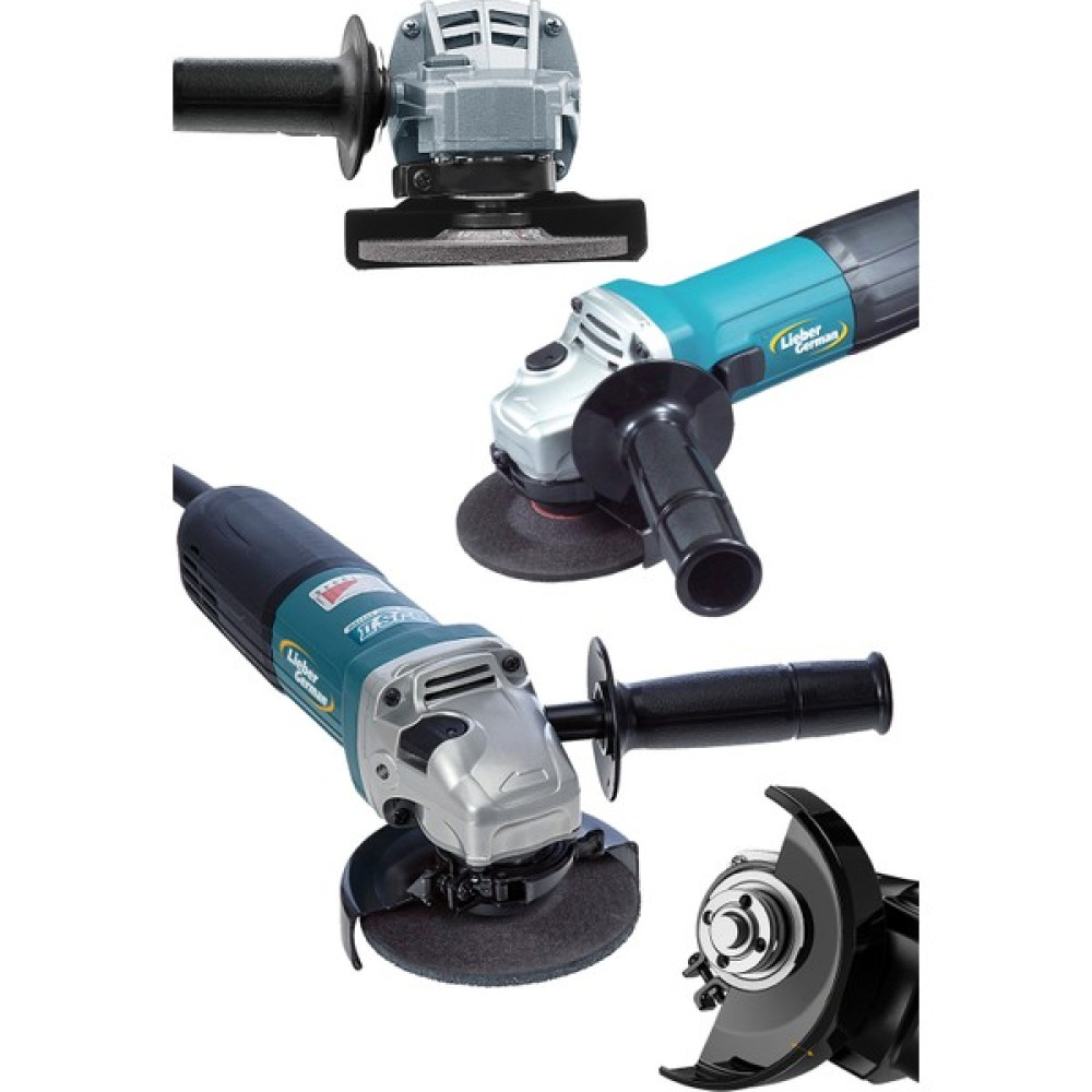 Lieber German Teknoloji Blue Bakır Sargılı 3400 W 115 mm - 125 mm Spiral Avuç Içi Kesme ve Taşlama Makinası Taşlama Makinesi Fiyatı