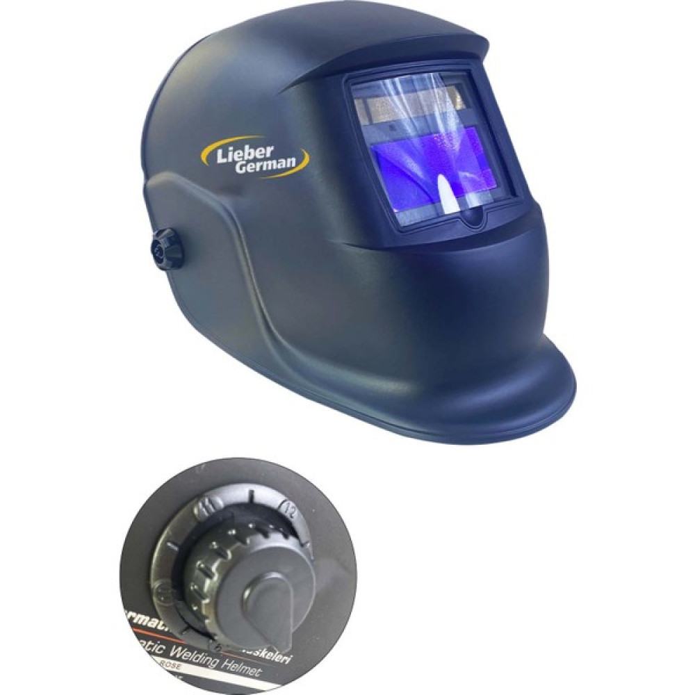 Lieber German Teknoloji Gk-59 Ayarlanabilen Otamatik Kararan Kaynak Maskesi Kolormatik Kask Tipi Kaynak Maskesi Kaynak Makineleri Fiyatı