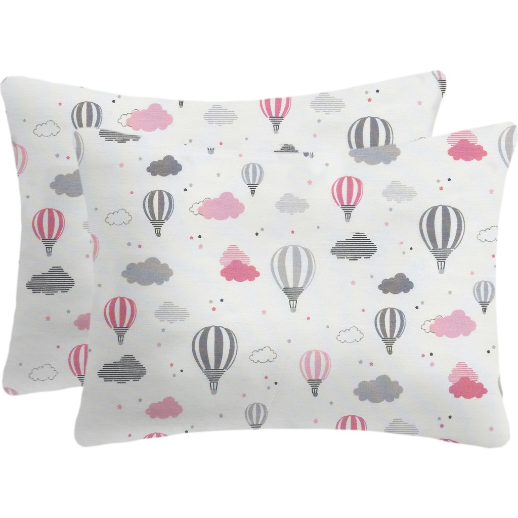 Lief Home %100 Pamuklu Bebek Yastık Kılıfı | 35X45 ( 2 Adet ) - Pembe - 35 x 45 cm Bebek Yastığı-Kılıfı Fiyatı