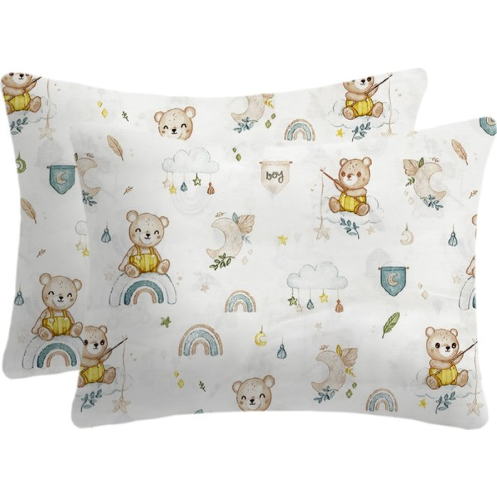 Lief Home %100 Pamuklu Bebek Yastık Kılıfı | 35X45 ( 2 Adet ) - Yeşil - 35 x 45 cm Bebek Yastığı-Kılıfı Fiyatı