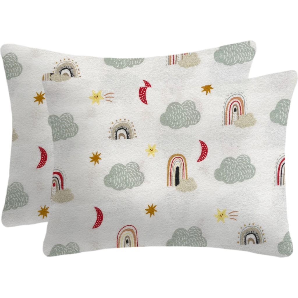 Lief Home Flanel ( Pazen ) Bebek Yastık Kılıfı | 35X45 ( 2 Adet ) - Gri - 35 x 45 cm Yastık Kılıfı Fiyatı