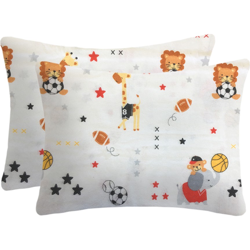 Lief Home Flanel ( Pazen ) Bebek Yastık Kılıfı | 35X45 ( 2 Adet ) - Kırmızı - 35 x 45 cm Yastık Kılıfı Fiyatı
