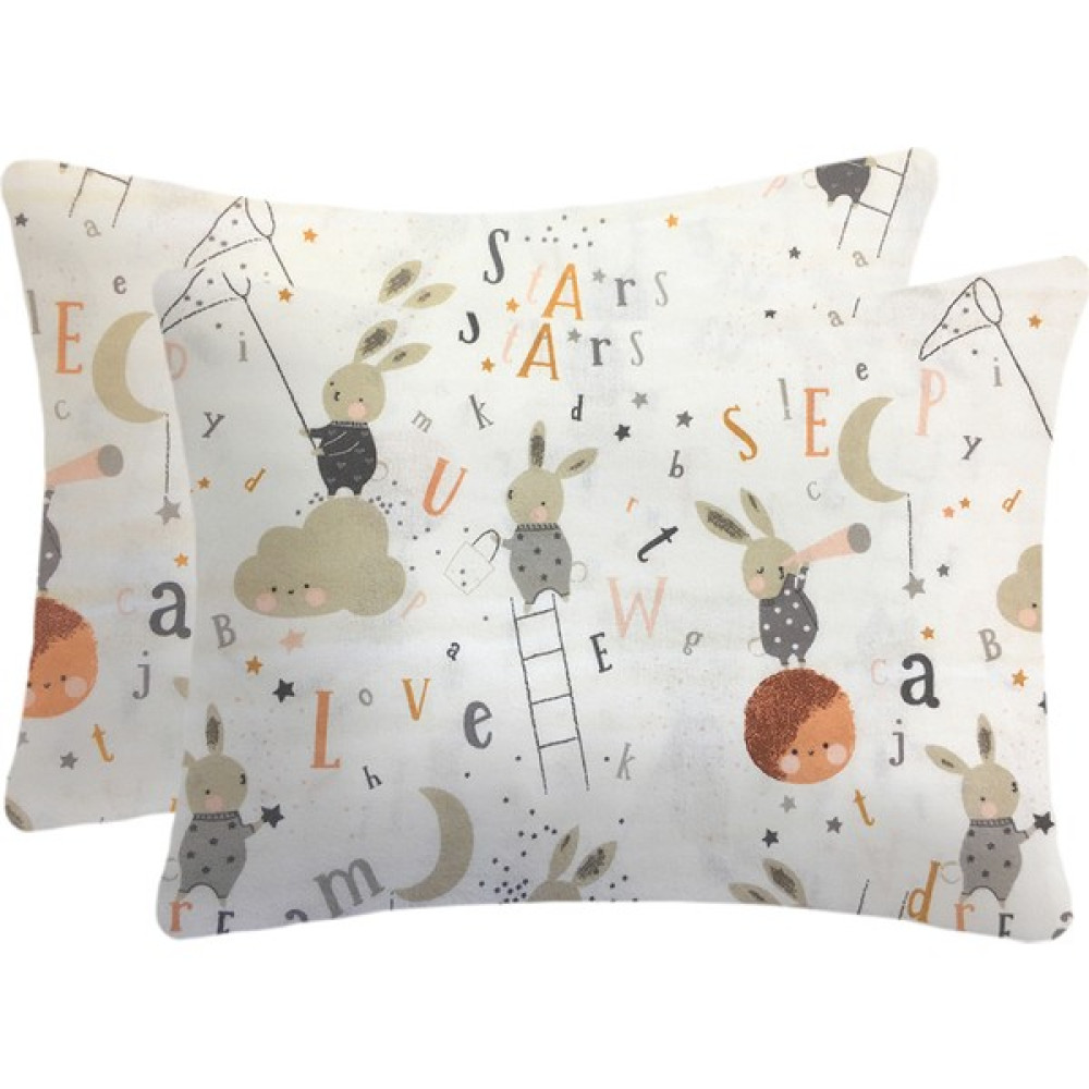 Lief Home Flanel ( Pazen ) Fermuarlı Bebek Yastık Kılıfı | 35X45 ( 2 Adet ) - Gri - 35 x 45 cm Bebek Yastığı-Kılıfı Fiyatı