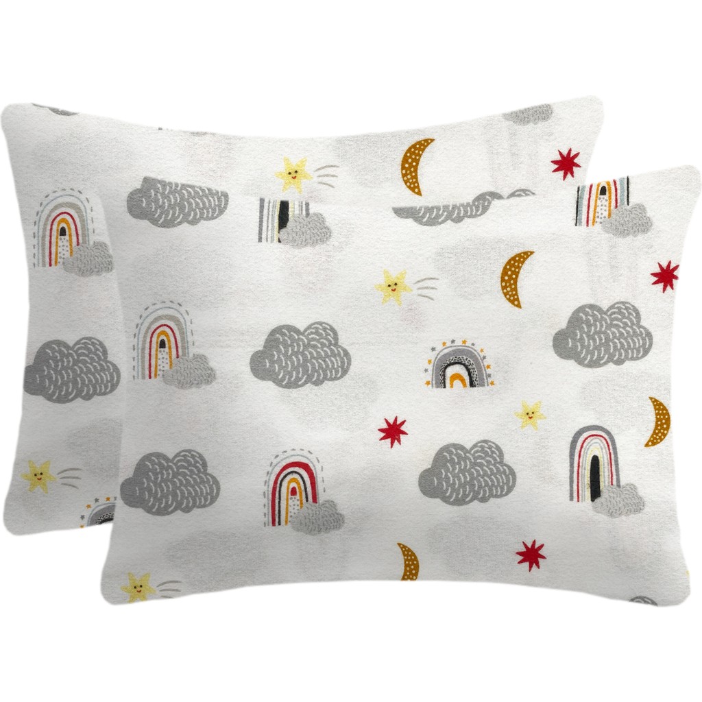 Lief Home Flanel ( Pazen ) Fermuarlı Bebek Yastık Kılıfı | 35X45 ( 2 Adet ) - Gri - 35 x 45 cm Yastık Kılıfı Fiyatı
