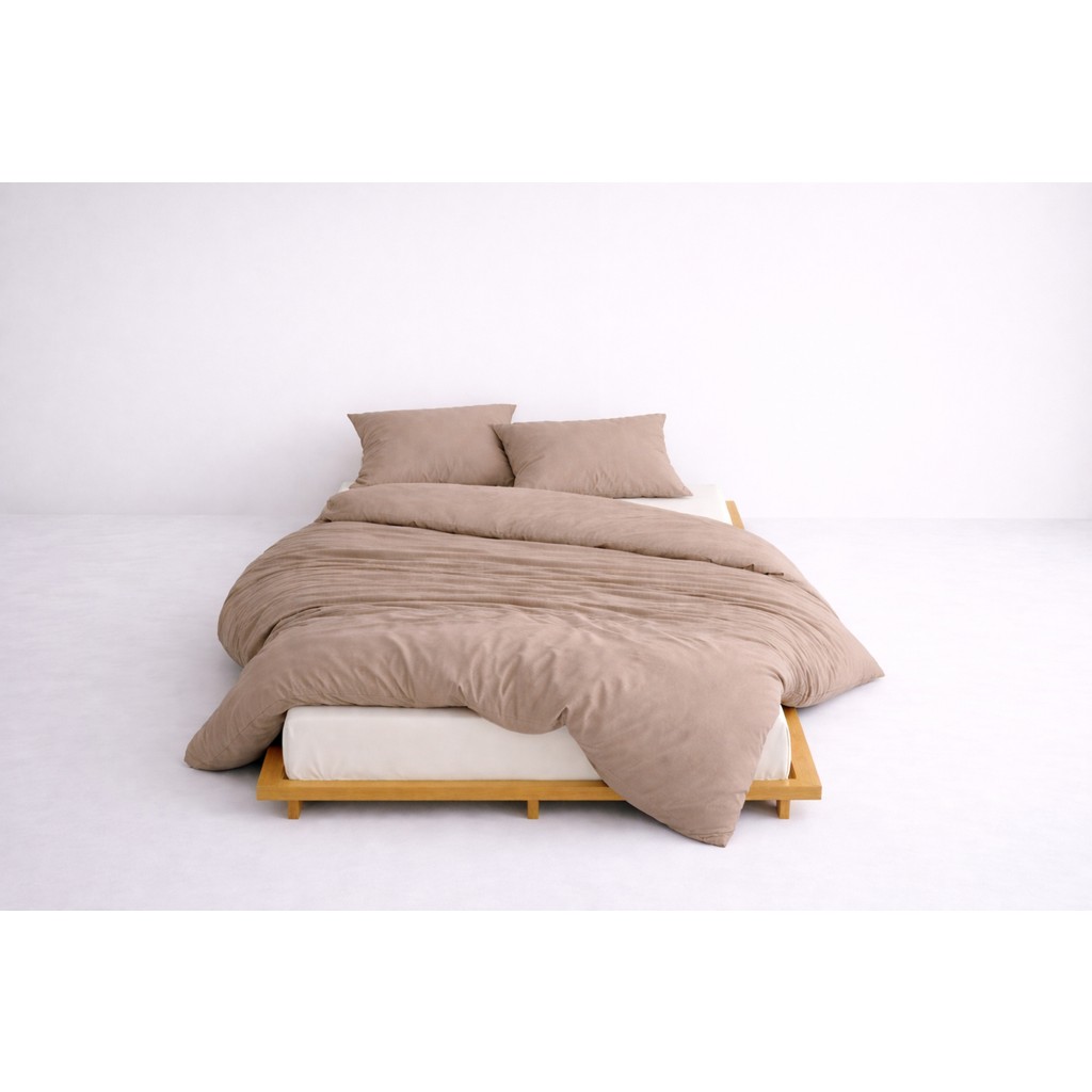 Lief Home Lüks Ranforce Kumaş %100 Pamuklu Çift Kişilik Nevresim Takımı 200X220 | Lastikli Çarşaf 160X200+30 - Kahverengi - 200 x 220 cm Nevresim Takımı Fiyatı