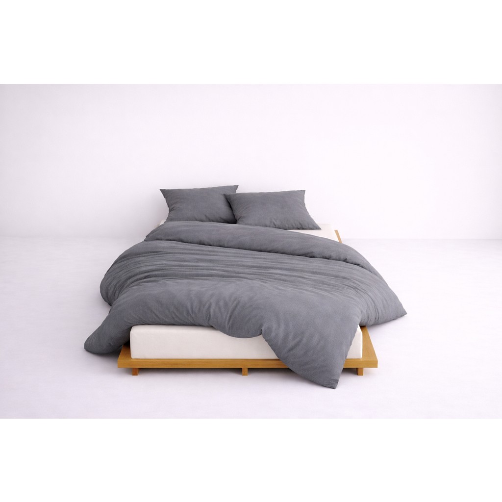 Lief Home Lüks Ranforce Kumaş %100 Pamuklu Çift Kişilik Nevresim Takımı 200X220 | Lastikli Çarşaf 160X200+30 - Koyu Gri - 200 x 220 cm Nevresim Takımı Fiyatı
