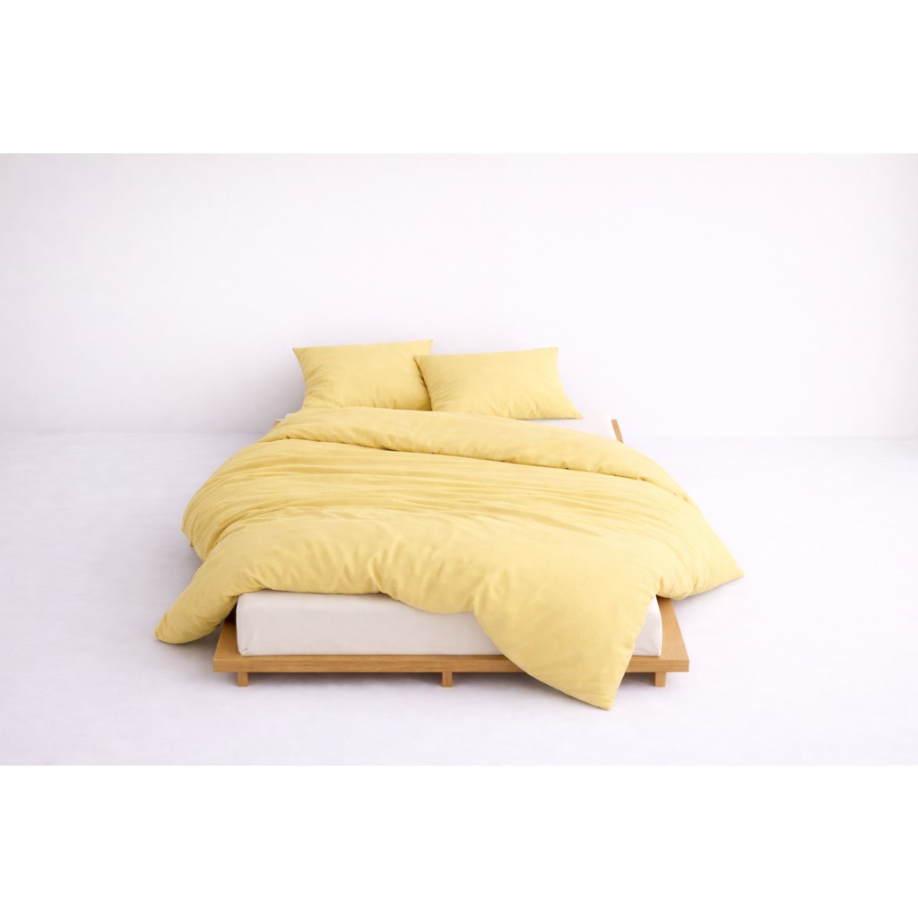 Lief Home Lüks Ranforce Kumaş %100 Pamuklu Çift Kişilik Nevresim Takımı 200X220 | Lastikli Çarşaf 160X200+30 - Sarı - 200 x 220 cm Nevresim Takımı Fiyatı