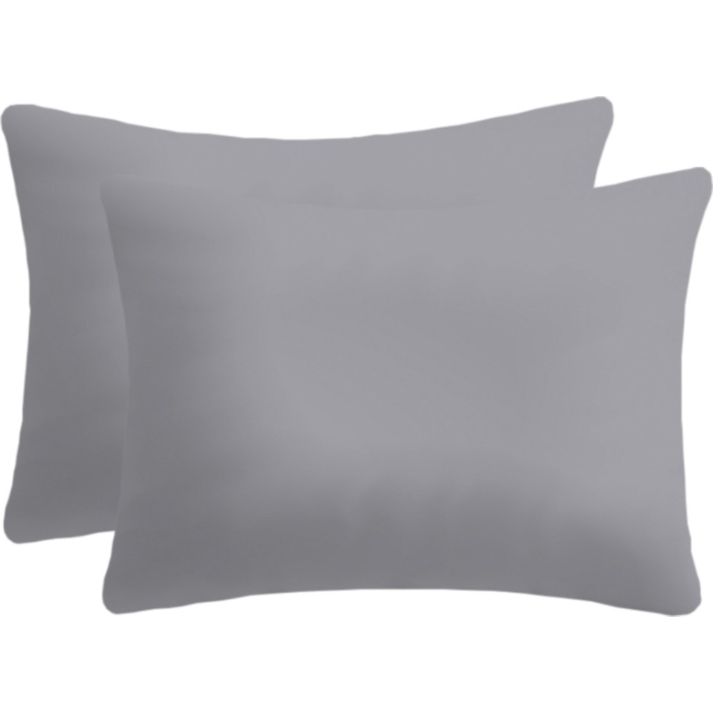 Lief Home Pamuklu Bebek Yastık Kılıfı | 40X60 ( 2 Adet ) - Gri - 40 x 60 cm Yastık Kılıfı Fiyatı