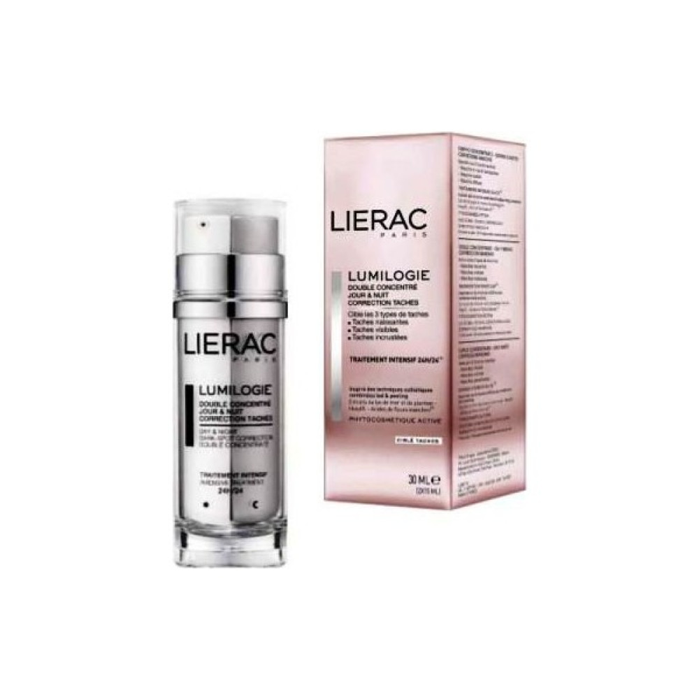 Lierac Lumilogie Double Concentre Jour Nuit Correction Taches 30 ml - Leke Karşıtı Bakım Kremi Leke Kremi Fiyatı