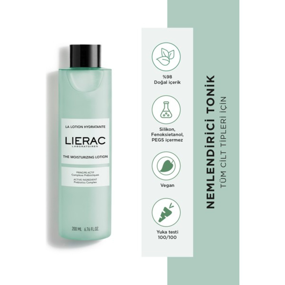 Lierac Moisturizing Lotion Hyaluronik Asit İçeren, Nemlendirici, Dolgunlaştırıcı, Temizleyici Tonik 200 ml Cilt Temizleme ve Peeling Fiyatı
