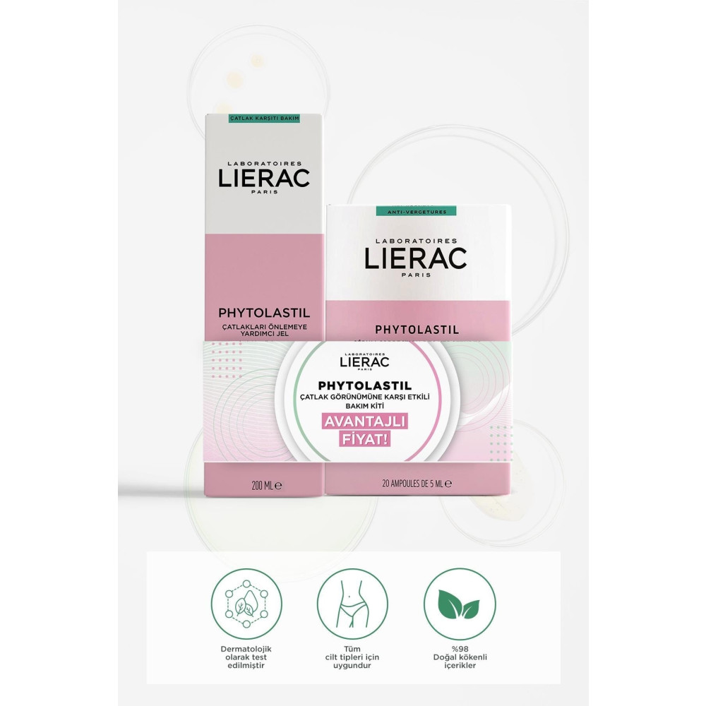 Lierac Phytolastil Gel Çatlak Oluşumunu Azaltmaya Yardımcı Jel 200 Ml + Ampul 20x5 Ml Ikili Avantaj Set Anne Bakım ve Kozmetik Fiyatı