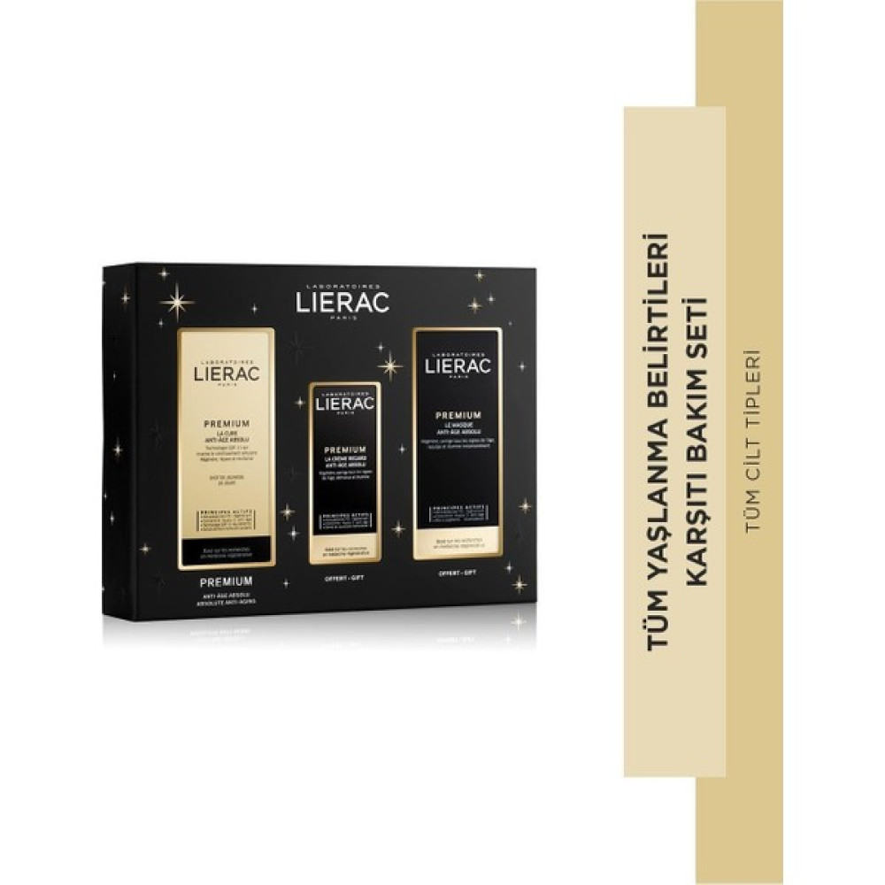 Lierac Premium Cure ve Premium Eye Aydınlatıcı Kremi Premium Maske Göz Kremi Fiyatı