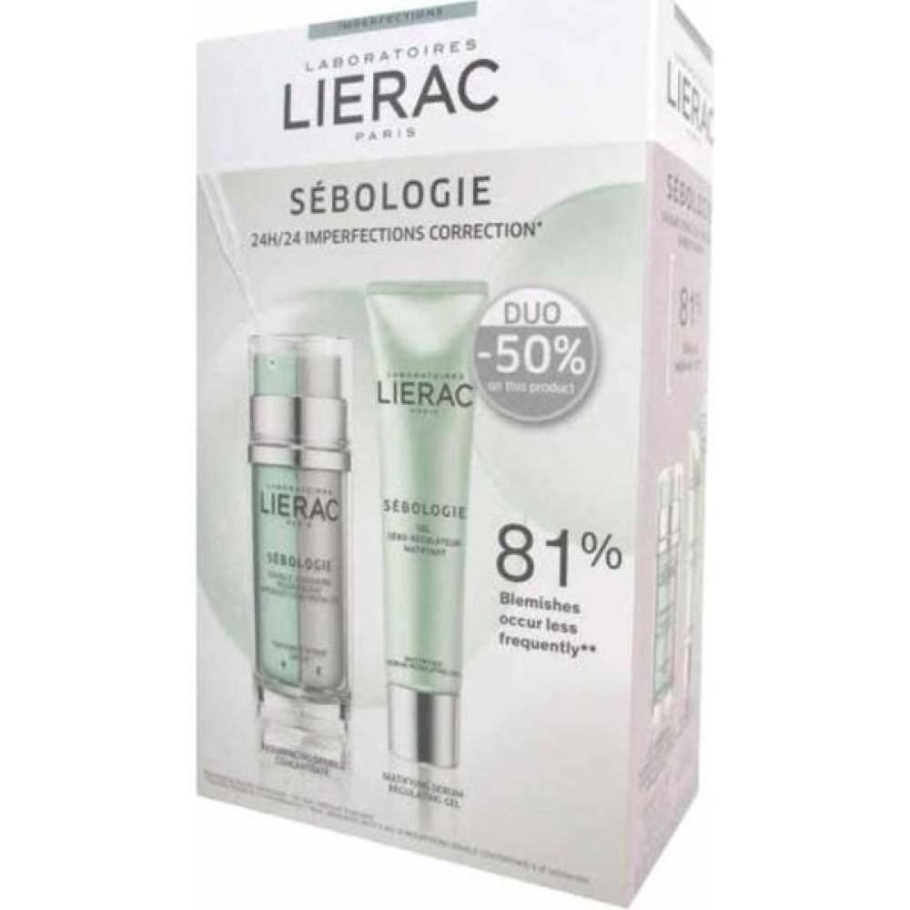Lierac Sebologie Double Concentrate & Gel Yağlı Cilt Bakım Seti Cilt ve Yüz Bakımı Fiyatı